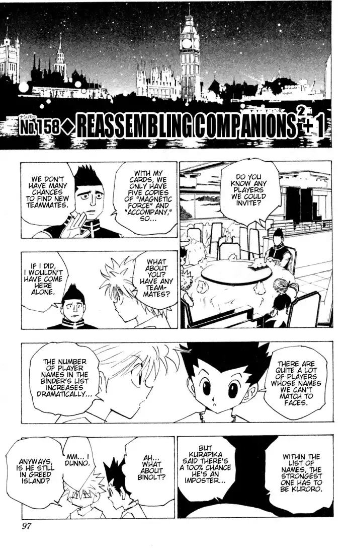 Hunter x Hunter Chapter 158 1